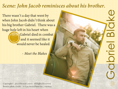 Book Scenes - Gabe Blake