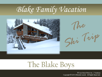 Blake Family Vacation Banner